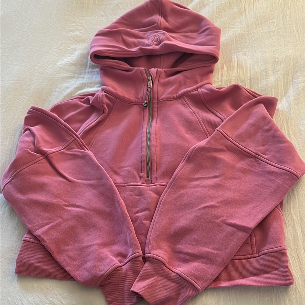 scuba oversized half-zip hoodie lululemon